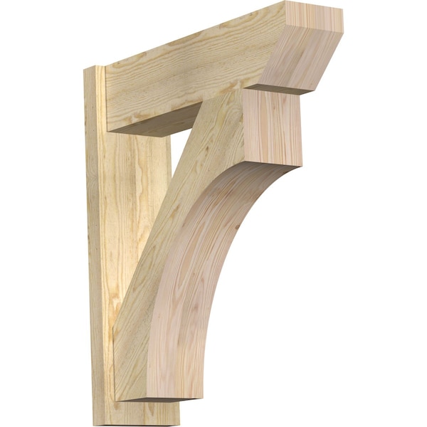 Ekena Millwork Westlake Slat Rough Sawn Outlooker, Douglas Fir, 8"W x 28"D x 32"H OUT08X28X32WTL06RDF - main